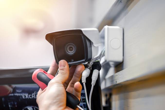Professional CCTV security installation